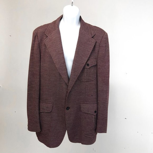 1970’s McGregor Supple‎ Crushproof Double Knit Red Blazer